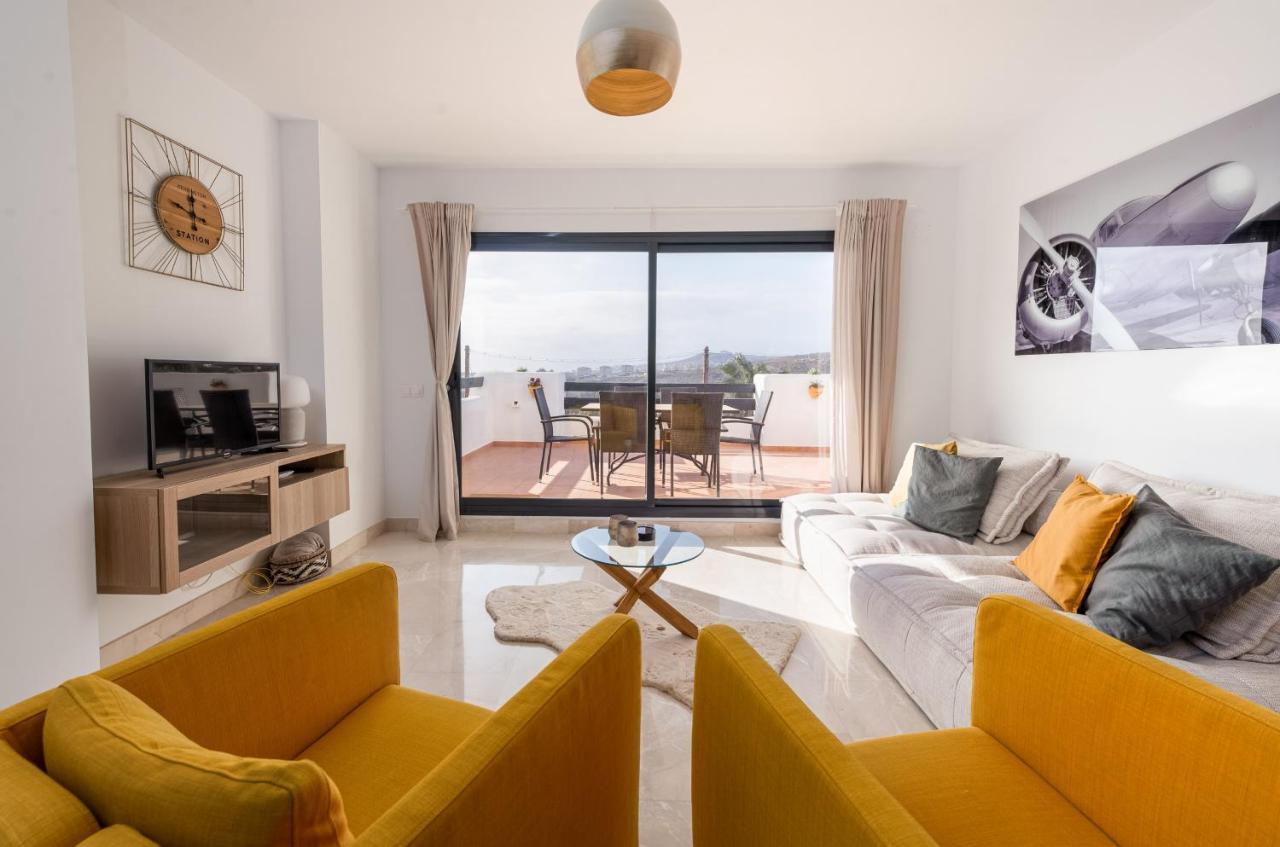 Lotus 2401 - Beautiful Apartment With Pool & Sea View Casares Zewnętrze zdjęcie