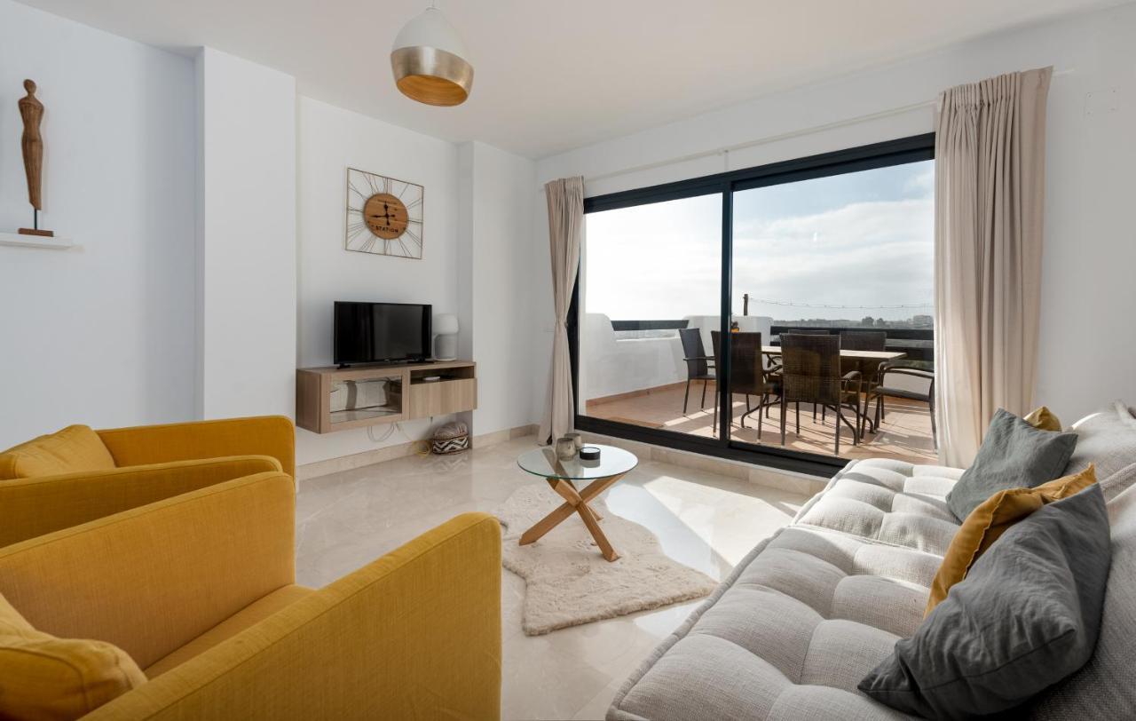 Lotus 2401 - Beautiful Apartment With Pool & Sea View Casares Zewnętrze zdjęcie